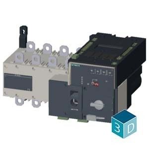 250A 4 poli RTSE/ATSE Transfer Switch Equipment PLC 3KC8438-0CA22-0GA3 Dispositivi di base