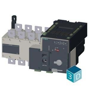 400A 4 poli RTSE/ATSE Dispositivi di base Equipaggiamento di commutazione di trasferimento 3KC8442-0DA22-0GA3