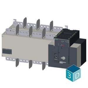 1600A 4 poli ATSE PLC 3KC8454-0HA22-0GA3 per apparecchiature di commutazione di trasferimento di dispositivi di base