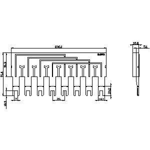 3KC PLC 160A Bar di collegamento per ATyS d M ATyS t M RTSE ATSE Accessori e ricambi
