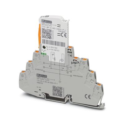 Protezione contro le sovratensioni elettriche TTC-6P-3-HF-M-2P-PT-I