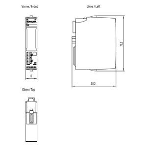 ET 200SP DQ 16x24VDC/0 5A ST Modulo di uscita digitale di Siemens 6ES7132-6BH01-0BA0