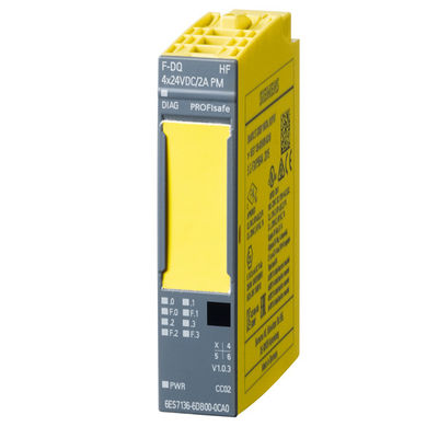 PLC 6ES7136-6DB00-0CA0 F-DQ HF 4x24VDC/2A Modulo elettronico per automazione industriale