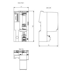PLC 6ES7155-6AU01-0CN0 ET 200SP IM155-6 PN HF incl. modulo server per il funzionamento a velocità