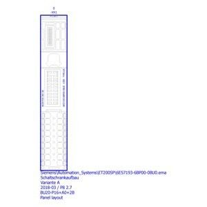 Siemens 6ES7193-6BP00-0BU0 ET 200SP BaseUnit BU20-P16 A0 2B U0