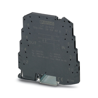 Numero di polo 2 2804649 LIT LIT 4X1-24 Phoenix Contact Surge Protector per 24V DC