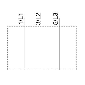 PLC 3RU6926-3AA01 Supporto terminale per assemblaggio autonomo C-Varia S0 terminale a vite
