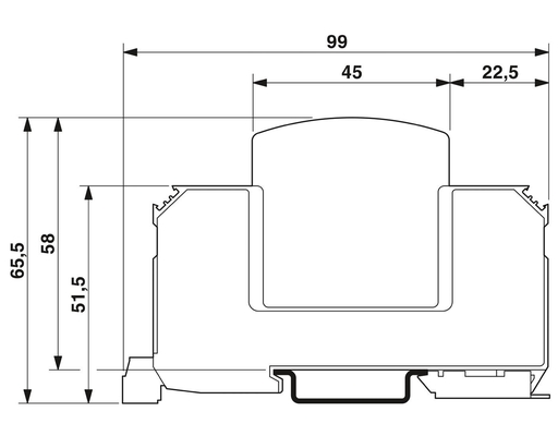 230V AC VAL-MS 320/3 1 Protezione contro le sovratensioni con 4 poli da tipo di contatto Phoenix 2