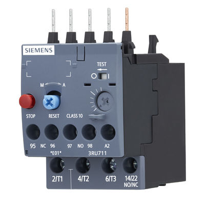 PLC sigillato 3RU7116-1HB0 relè di sovraccarico 3RU7 Dimensione S00 per la protezione della tensione
