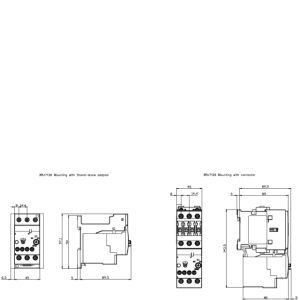 PLC sigillato 3RU7126-1DB0 relè di sovraccarico 3RU7 Dimensione S0 per la protezione
