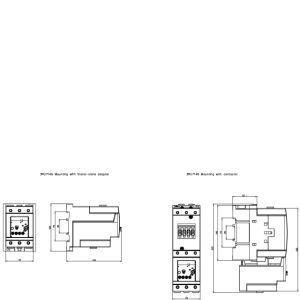 3RU7146-4JB0 relè di sovraccarico 3RU7 dimensione S3 per PROTECTIVE 76.50 x 112.00 x 129.00MM