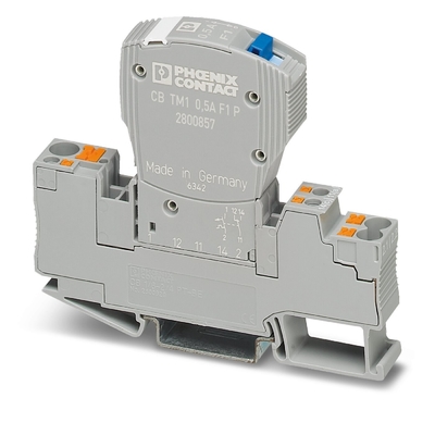CB TM1 6A F1 P Fenix Contact Dispositivo termomagnetico Interruttori 5 poli 50 V DC