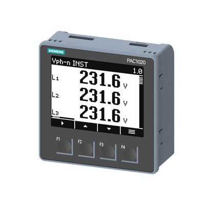 7KM PAC1020 Panel Power Meter per la misurazione standard dell'intervallo di energia 7KM1020-0BA01-1DA0