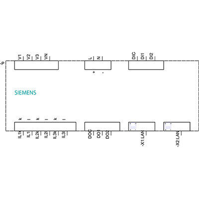 7KM PAC3220-1BA01-1EA0 Display standard per il monitoraggio della potenza