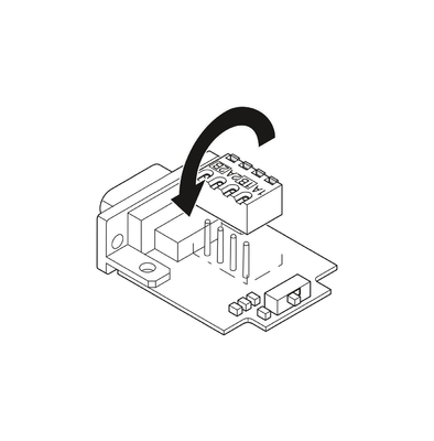 2744348 SUBCON-PLUS-PROFIB Phoenix Contact D-SUB Bus Connector per automazione industriale