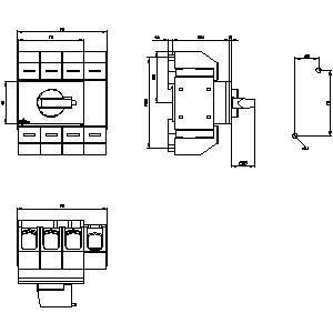 PLC 3KD0342-2LG20-3 Dispositivi di base che scollegano l'albero dell'interruttore per un regolare controllo della potenza