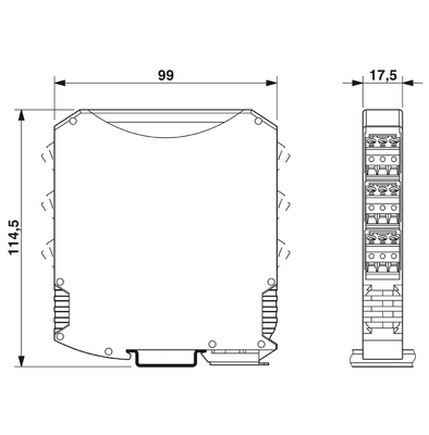 RAD-2400-IFS Phoenix Contact Wireless Communication Module con livello di protezione IP20