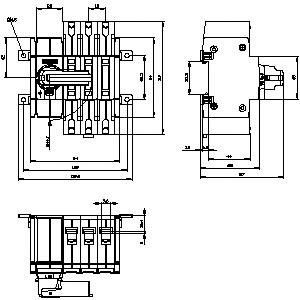 SENTRON 3KD fino a 1600 A Dispositivi di base Disconnessione di interruttore per PLC 3KD2632-2ME10-0