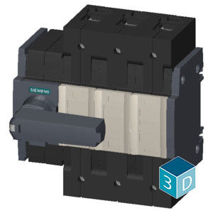 PLC 3KD3432-2NE10-0 SENTRON 3KD Disconnettori per interruttori a asse per dispositivi di base fino a 1600 A