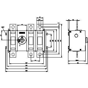 SENTRON 3KD fino a 1600 A Dispositivi di base Disconnessione di interruttore con PLC 3KD4230-0PE20-0