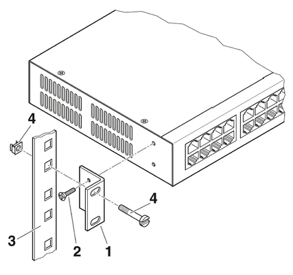 FL SWITCH 1924 Phoenix Contact Industrial Ethernet Switch con livello di protezione IP20