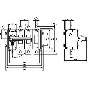 PLC 3KD4832-0QE10-0 Dispositivi di base Scambio di disconnessione per SENTRON 3KD fino a 1600 A