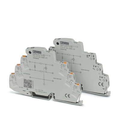 2 Protezione contro le sovratensioni TTC-6-1X2-24DC-PT da Phoenix Contact per 24 V di tensione nominale continua