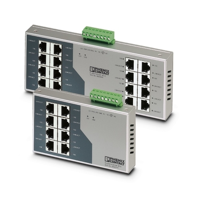 Phoenix Contact FL SWITCH SF 8TX Industrial Ethernet Switch Protezione IP20 certificata
