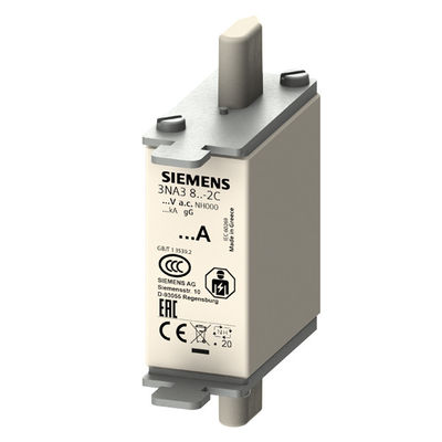 PLC 3NA3814-2C LV HRC Fuse Link GL/GG con indicatore anteriore Dimensione 000 Facile da installare