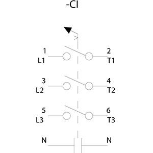 PLC 3LD2003-1TL51 Dispositivi di base interruttore di disconnessione per la sicurezza e la gestione dell'energia