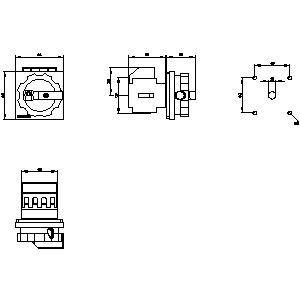 Distribuzione di potenza versatile con PLC 3LD2003-1TL53 Switch di disconnessione dei dispositivi di base