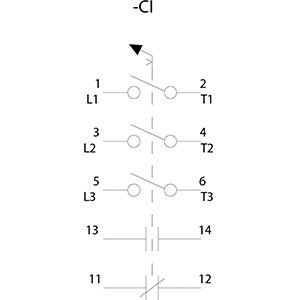 PLC 3LD2064-1GP53 Dispositivi di base Disconnessione di interruttore per una distribuzione di potenza fluida
