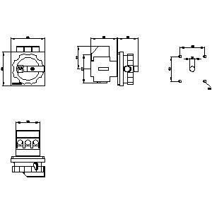 PLC 3LD2103-0TK51 Dispositivi di base di disconnessione per applicazioni ad alta tensione