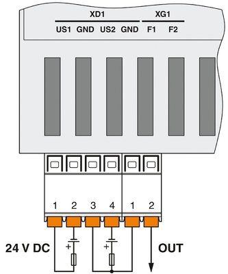 Interruttore Ethernet industriale FL SWITCH 2408 IP65 Livello di protezione e rete EtherNet/IP