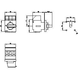 PLC di grado industriale 3LD2122-0TK11 Dispositivi di base per la disconnessione degli interruttori per le prestazioni