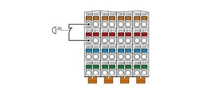 Modulo di sicurezza AXL F PSDI8/4 1F Opzione principale per i ricambi di automazione Phoenix Contact