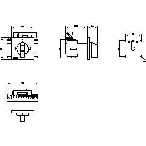 PLC 3LD2123-7UK01 Interruttore di disconnessione di dispositivi di base per applicazioni industriali