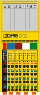 2701560 Phoenix Contact Automation Componenti di ricambio Modulo di sicurezza AXL F PSDO8/3 1F
