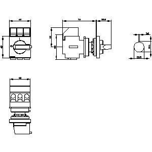 PLC 3LD2150-0TK11 Dispositivi di base Disconnessione interruttore Semplificare la distribuzione di energia