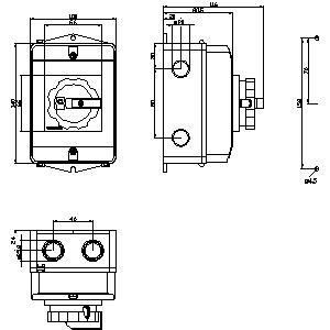 PLC 3LD2164-1GP53 Dispositivi di base Disconnessione di interruttore con interfaccia user-friendly