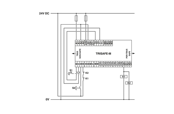 Modulo di sicurezza del contatto Phoenix PSR-SPP-24DC/TS/M 67.5*112*114.5mm relè di accoppiamento