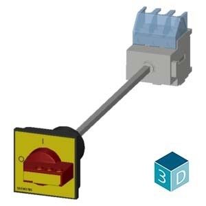 3LD2217-0TK13 Interruttore di disconnessione dei dispositivi di base per una facile installazione e manutenzione