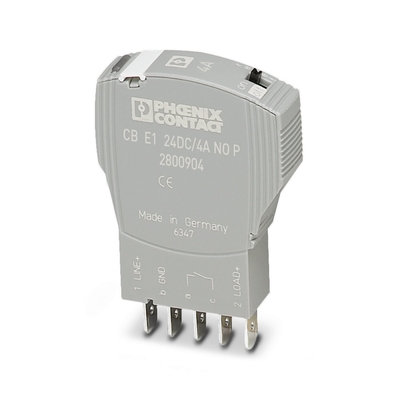 24 V DC 2800904 CB E1 24DC/4A NO P Phoenix Contact Interruttore di circuito per apparecchiature elettroniche
