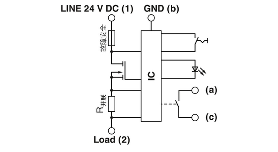 24 V DC 2800904 CB E1 24DC/4A NO P Phoenix Contact Interruttore di circuito per apparecchiature elettroniche
