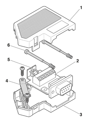 2744694 SUBCON-PLUS-CAN Phoenix Contact D-SUB Bus Connector con elevata compatibilità