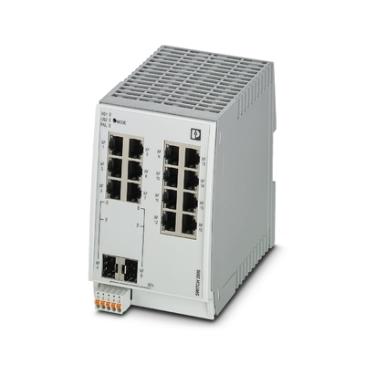 Livello di protezione IP65 Interruttore Ethernet industriale FL SWITCH 2216 PN per EtherNet/IP