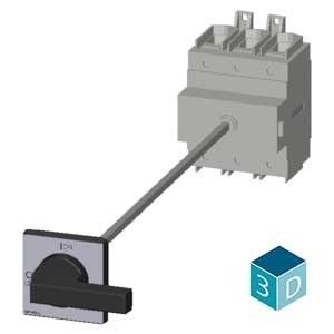 PLC industriale 3LD2418-0TK11 Dispositivi di base di disconnessione di interruttore per la distribuzione di energia