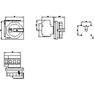 Esperienza prestazioni ineguagliabili con 3LD2504-1TL51 Basic Devices Disconnecting Switch