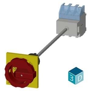 PLC 3LD2545-0TK53 Dispositivi di base per la disconnessione degli interruttori per la distribuzione di energia industriale