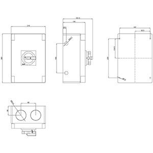 PLC 3LD2766-0TB51 Dispositivi di base interruttore di disconnessione per applicazioni versatili